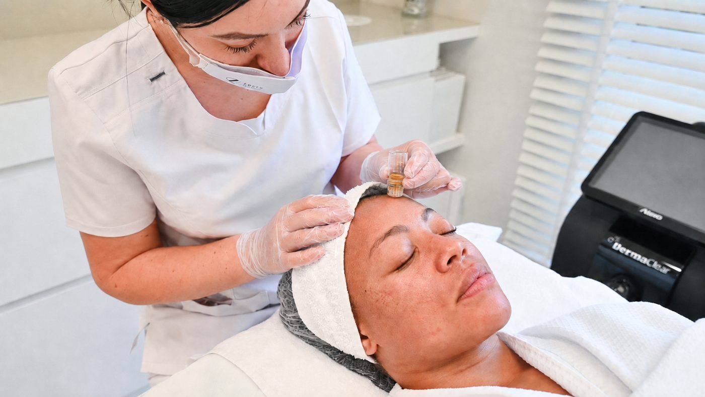 Bio microneedling spicule facial